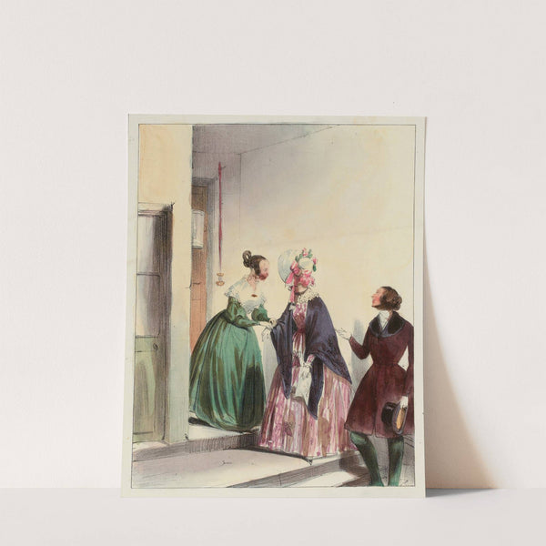 Allons adieu (1837) by Frédéric Bouchot