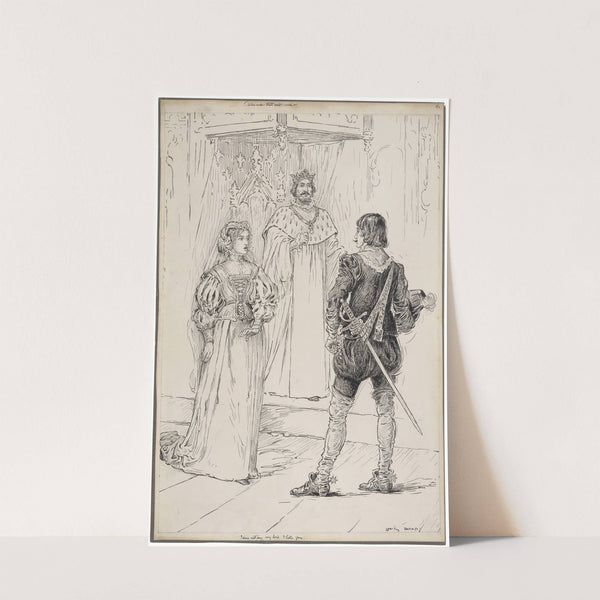 All’s well that ends well. I dare not say, my lord. I take you (1917-1918) by Louis Rhead