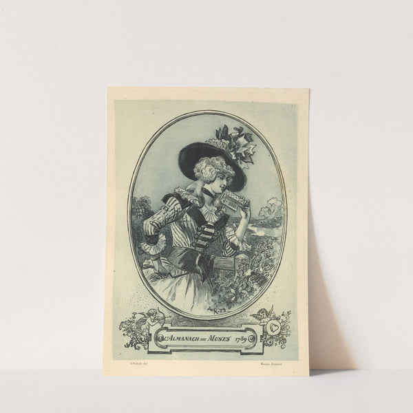 Almanach des muses (1895) by Albert Robida