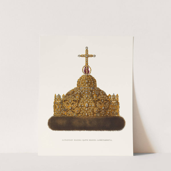 Almaznaia shapka tsaria Ioanna Alekseevicha (izobrazhenie 1.) by Fedor Grigoryevich Solntsev