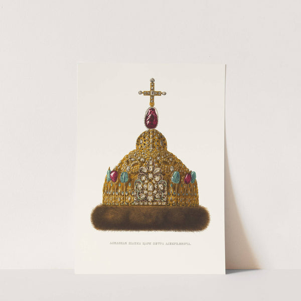 Almaznaia shapka tsaria Petra Alekseevicha (izobrazhenie 1.) by Fedor Grigoryevich Solntsev