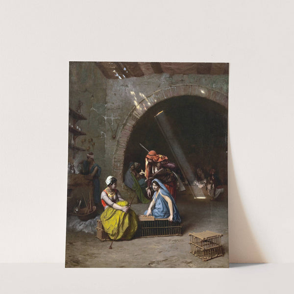 Almehs Playing Draughts by Jean-Léon Gérôme