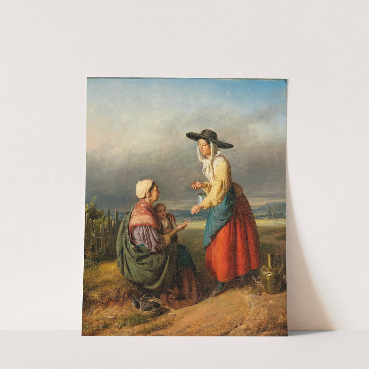 Alms by Pierre Duval Le Camus
