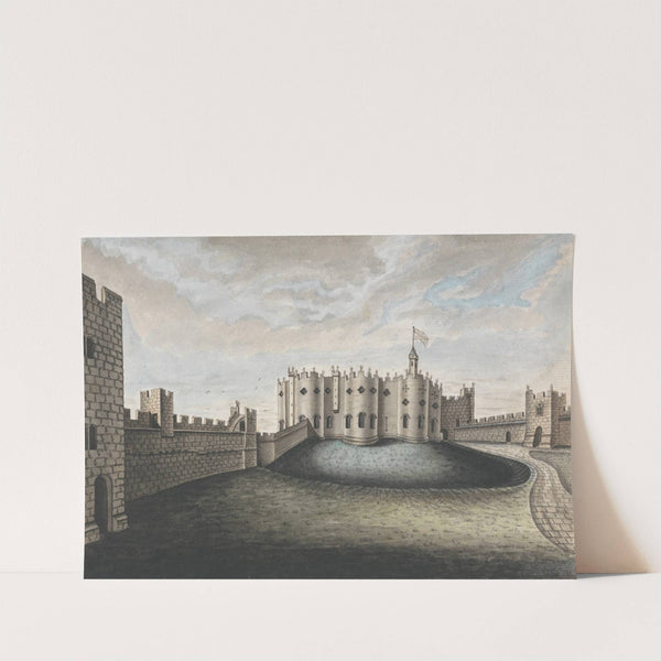 Alnwick Keep by William Beilby