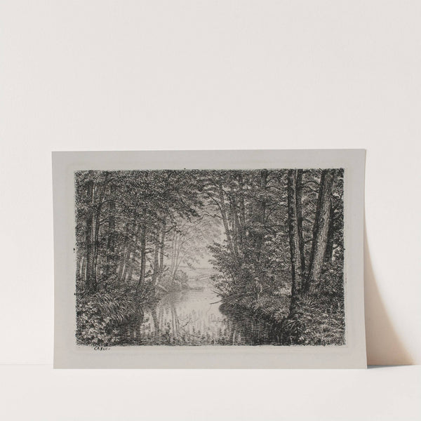 Åløb i en skov by CA Kølle