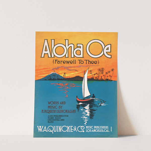 Aloha oe by Anonymous