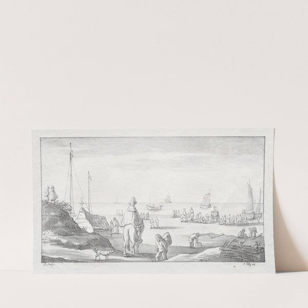 Along a Dutch Shore (1811–1816) by Ferdinand I Piloty