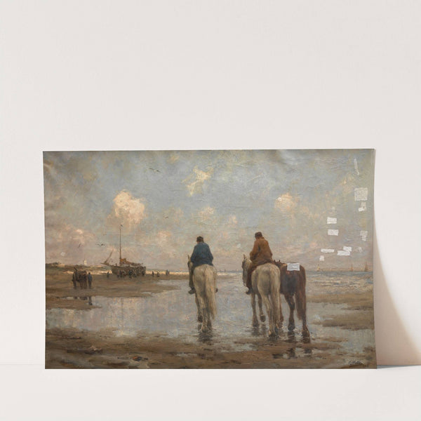 Along the Beach by Evert Pieters