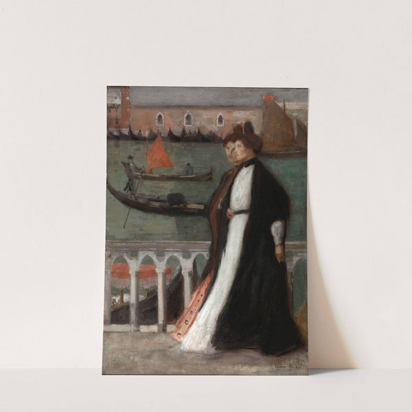 Along the Riva by Eugène Vail