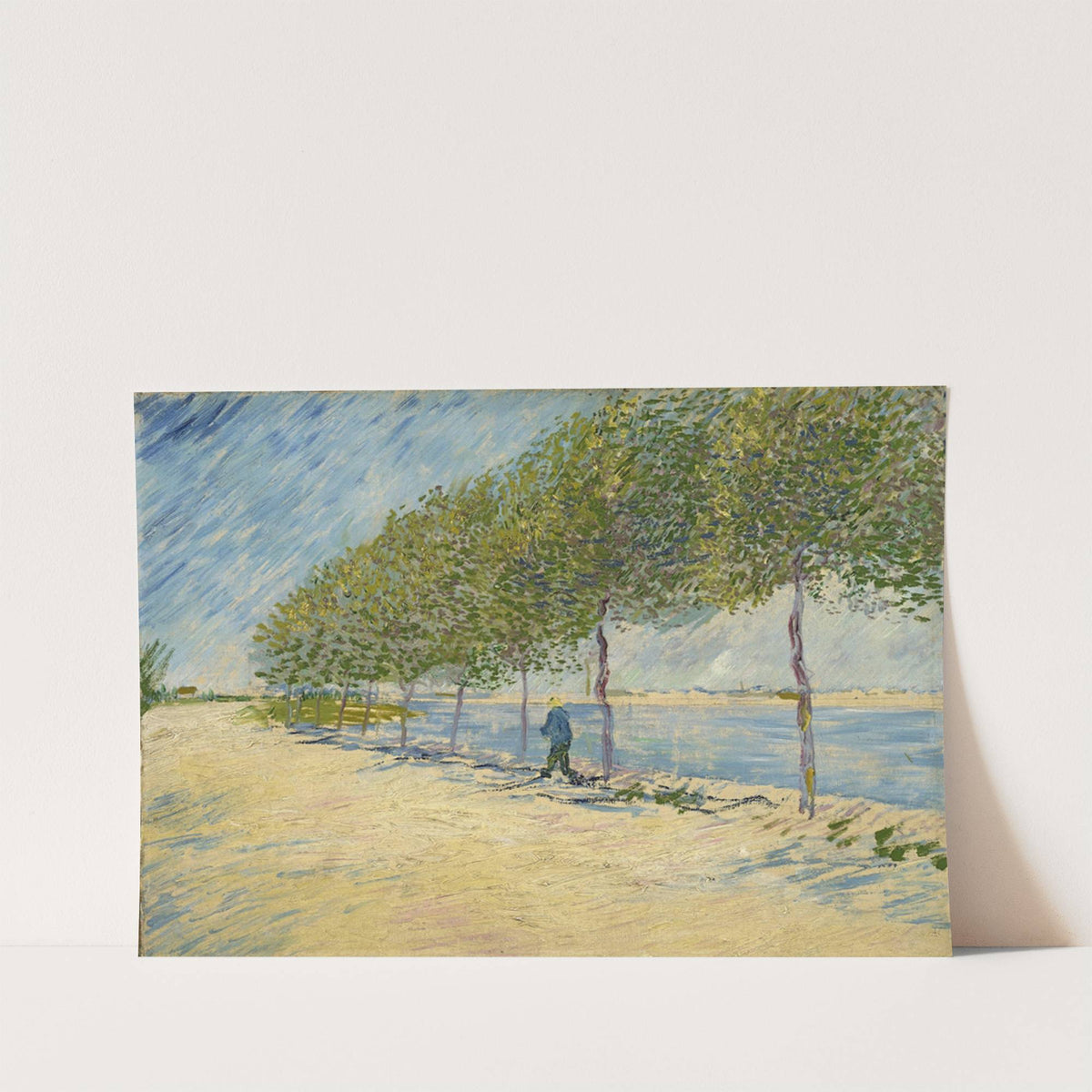 Along the Seine (1887) by Vincent van Gogh