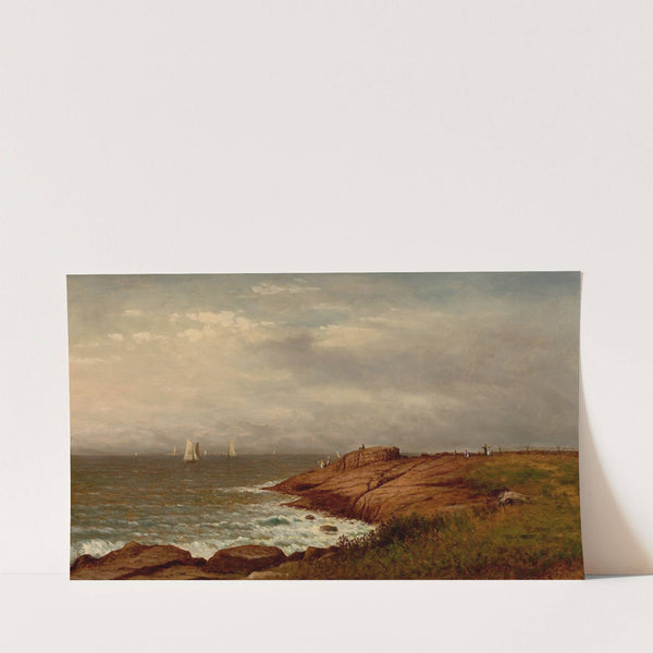 Along the Shore, Narragansett (circa 1880) by Charles W. Knapp