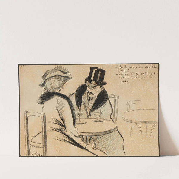 Alors, la comtesse t’as donné ton compte – oui, ça fait que maintenant c’est le comte qui est mon patron by Fernand Louis Gottlob