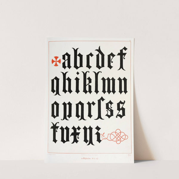 Alphabets 3 by Augustus Pugin