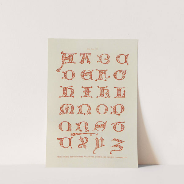 Alphabets: numerals, and devices of the middle ages Pl.20 by Henry Shaw