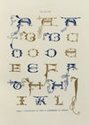 Alphabets:numerals, and devices of the middle ages Pl.22