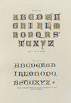 Alphabets:numerals, and devices of the middle ages Pl.24