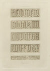 Alphabets:numerals, and devices of the middle ages Pl.28