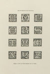 Alphabets:numerals, and devices of the middle ages Pl.34