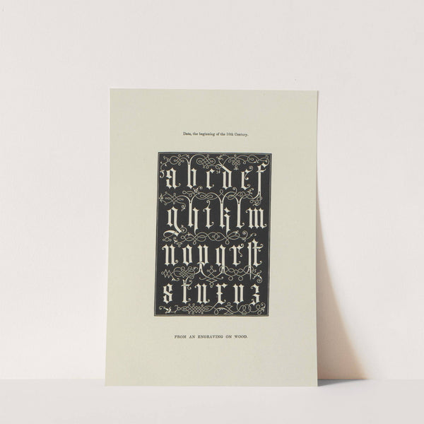 Alphabets: numerals, and devices of the middle ages Pl.38 by Henry Shaw