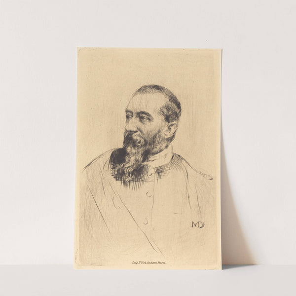 Alphonse Karr (c. 1875) by Marcellin-Gilbert Desboutin