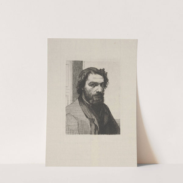 Alphonse Legros (1875) by Félix Bracquemond