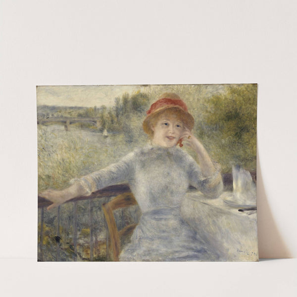 Alphonsine Fournaise by Pierre-Auguste Renoir