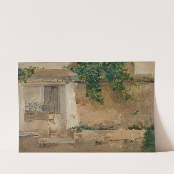 Alquería Valenciana by Joaquín Sorolla