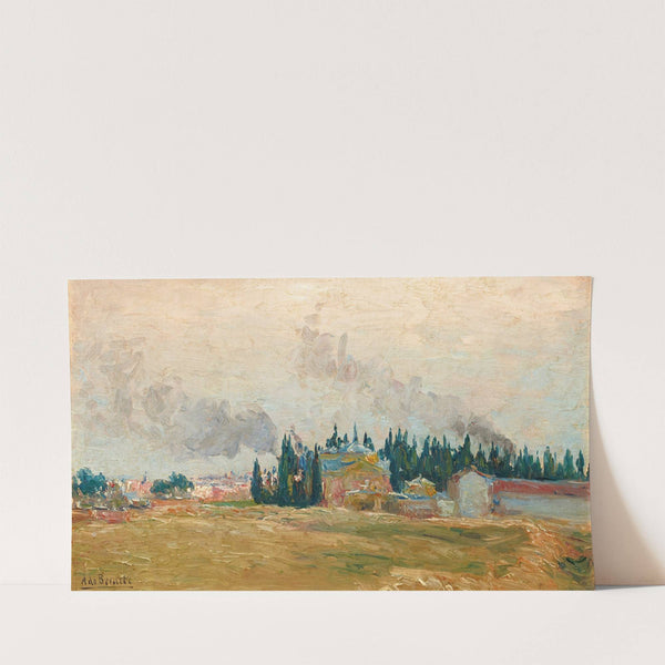 Alrededores de Madrid (on the outskirts of Madrid) by Aureliano de Beruete