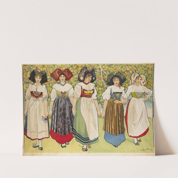 Alsaciennes (1900) by Charles Spindler