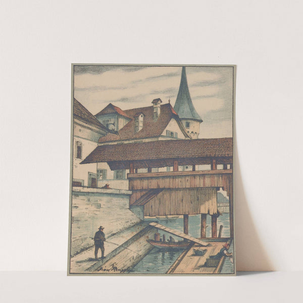 Alt Luzern by Jean Joseph Seraphin Renggli