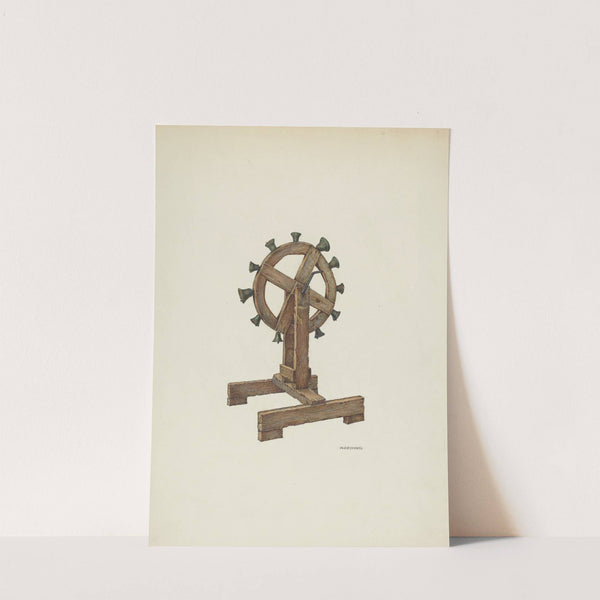 Altar Chimes on Wheel by William Kieckhofel