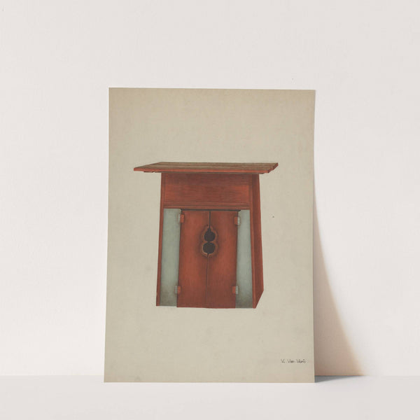 Altar for Chinese Temple (c. 1939) by Vera Van Voris