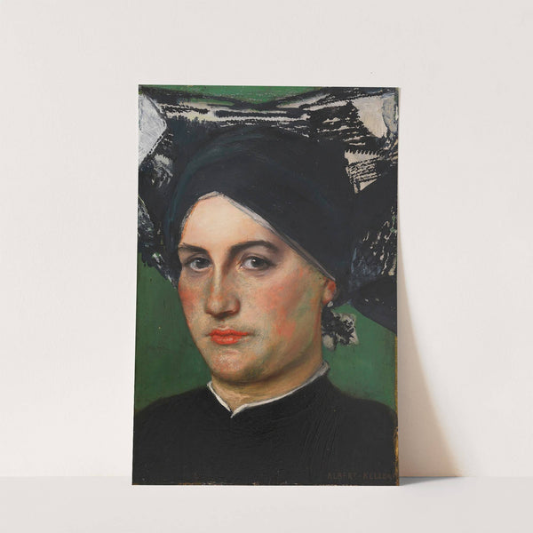 Altdeutsche Frau (1884) by Albert von Keller