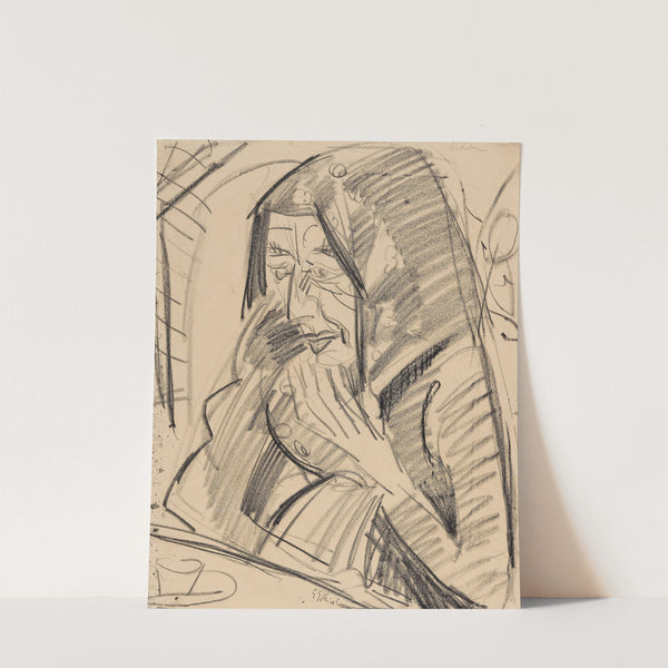 Alte Bäuerin (1926) by Ernst Ludwig Kirchner