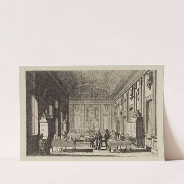 Alte Kunstkammer im Königlichen Schloss (1881) by Max Klinger