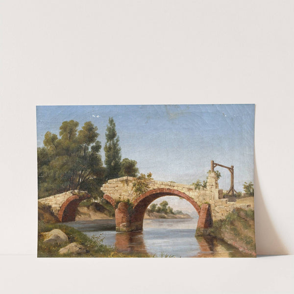 Alte Steinbrücke by Emmy Mayer