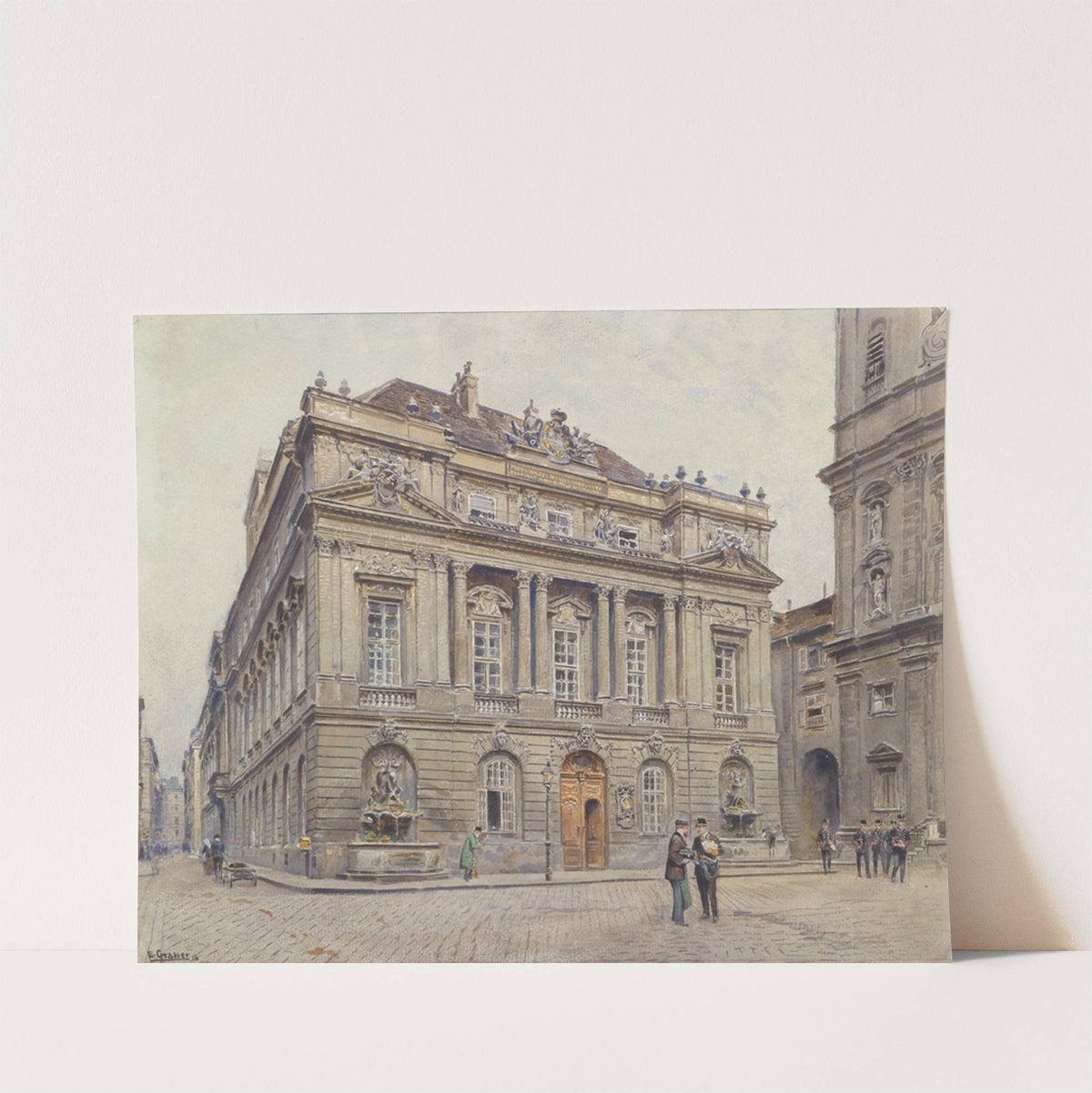Alte Universität Wien by Ernst Graner