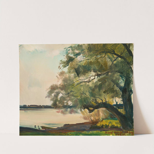Alte Weide auf Frauenchiemsee (1925) by Hiasl Maier-Erding