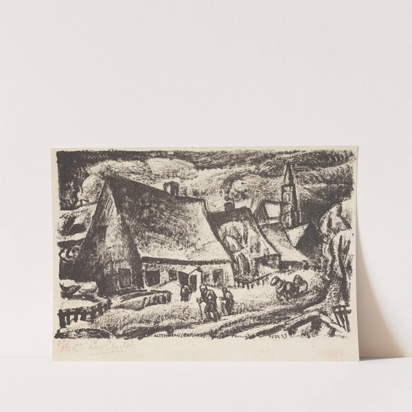 Altenberg (Ertsgebergte) (1923) by Leo Gestel