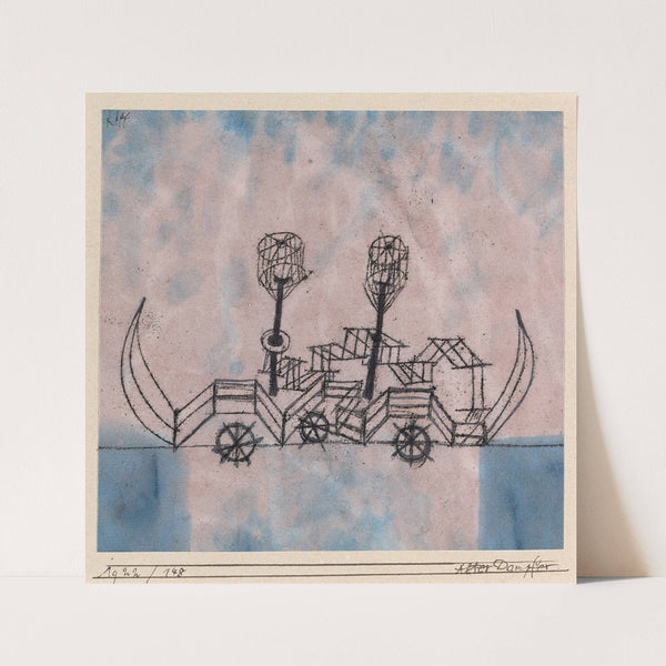 Alter Dampfer (Old Steamboat) (1922) by Paul Klee