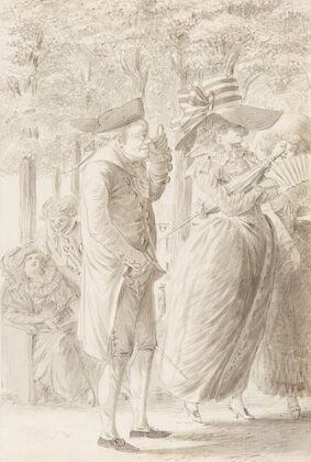 Alter Mann in edler Gesellschaft (1784)