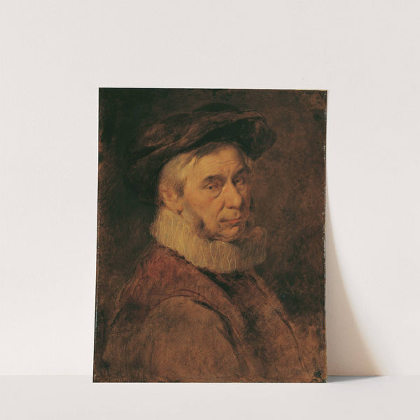 Älterer Mann mit Halskrause und Bart by Hans Canon