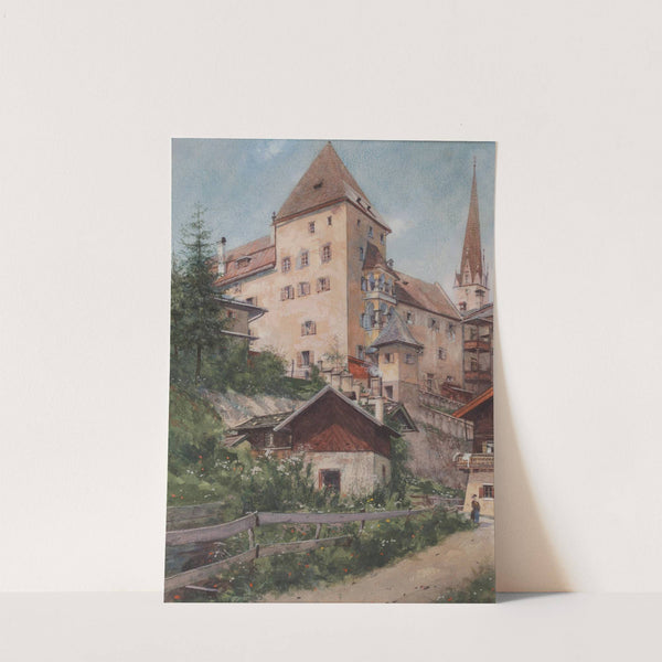 Altes Schloss in Kitzbühel by Carl Pippich