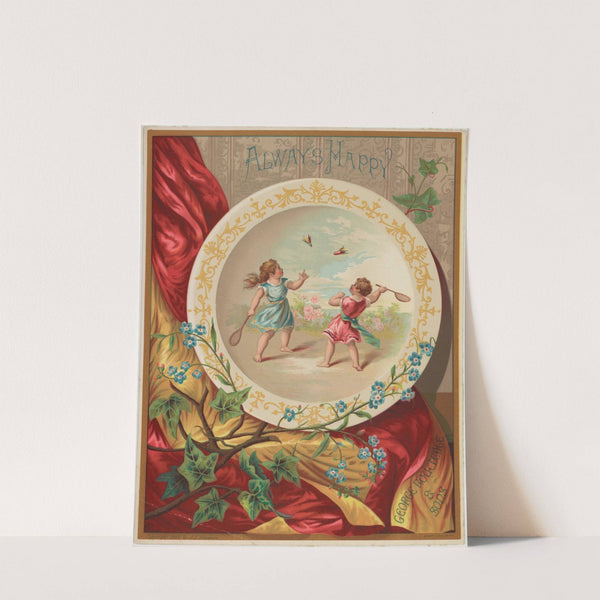 Always happy (1882) by Joseph L. Blamire