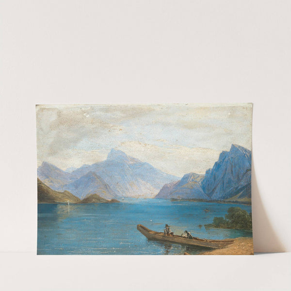 Am Attersee by Wilhelm Steinfeld