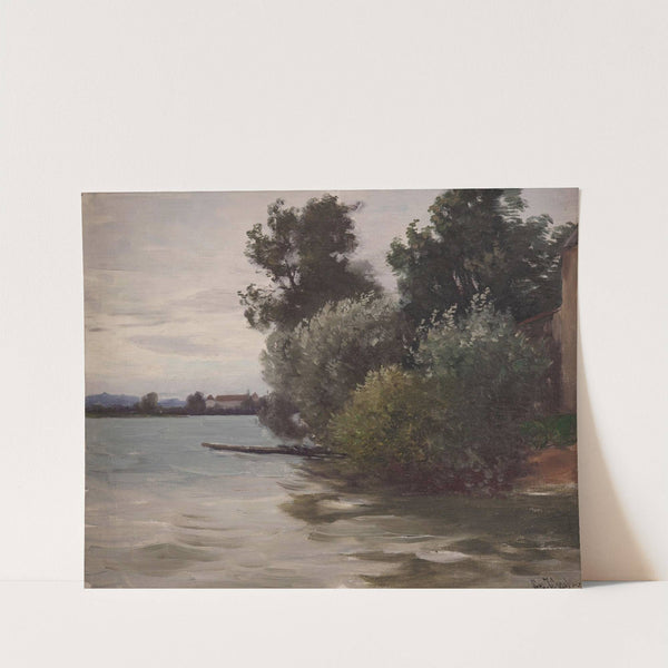 Am Chiemsee by Joseph Wopfner