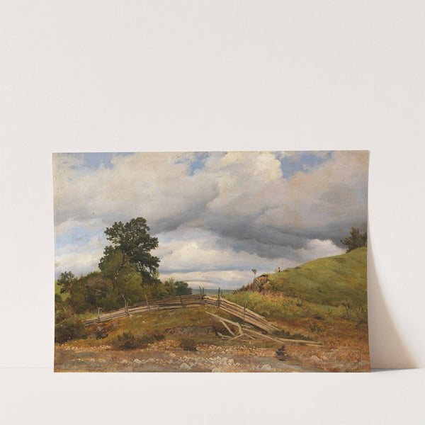 Am Chiemsee in Bayern by Georg Heinrich Crola