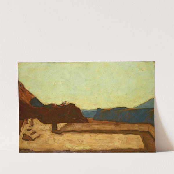 Am Kalvarienberg In Bozen (1922) by Albin Egger Lienz