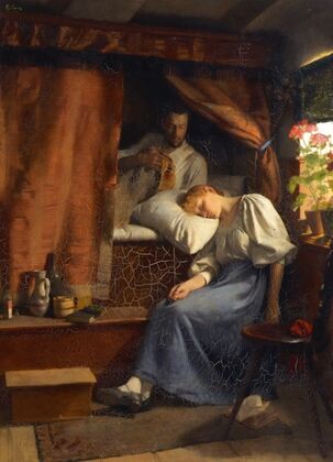Am Krankenlager (1890)