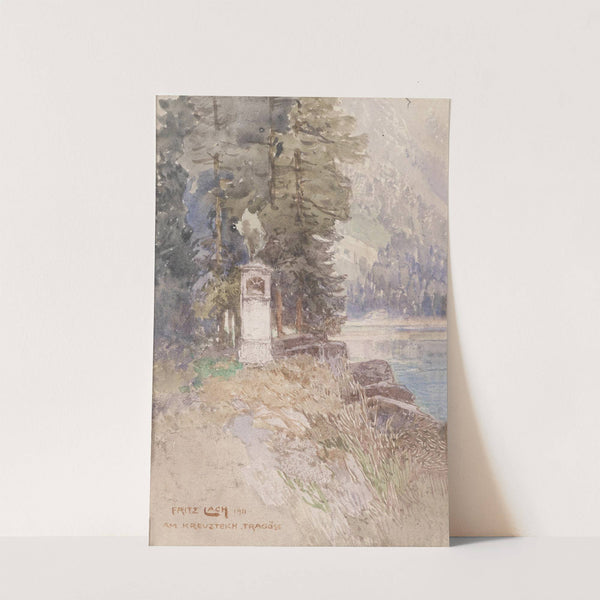 Am Kreuzteich Tragöss by Fritz Lach